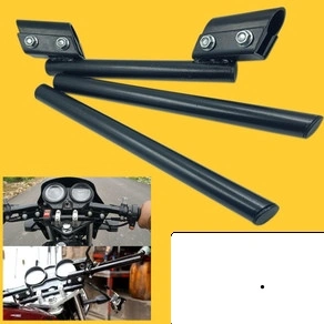 Motorcycle 3 Part Motified Handle Bar (Black Color) 3