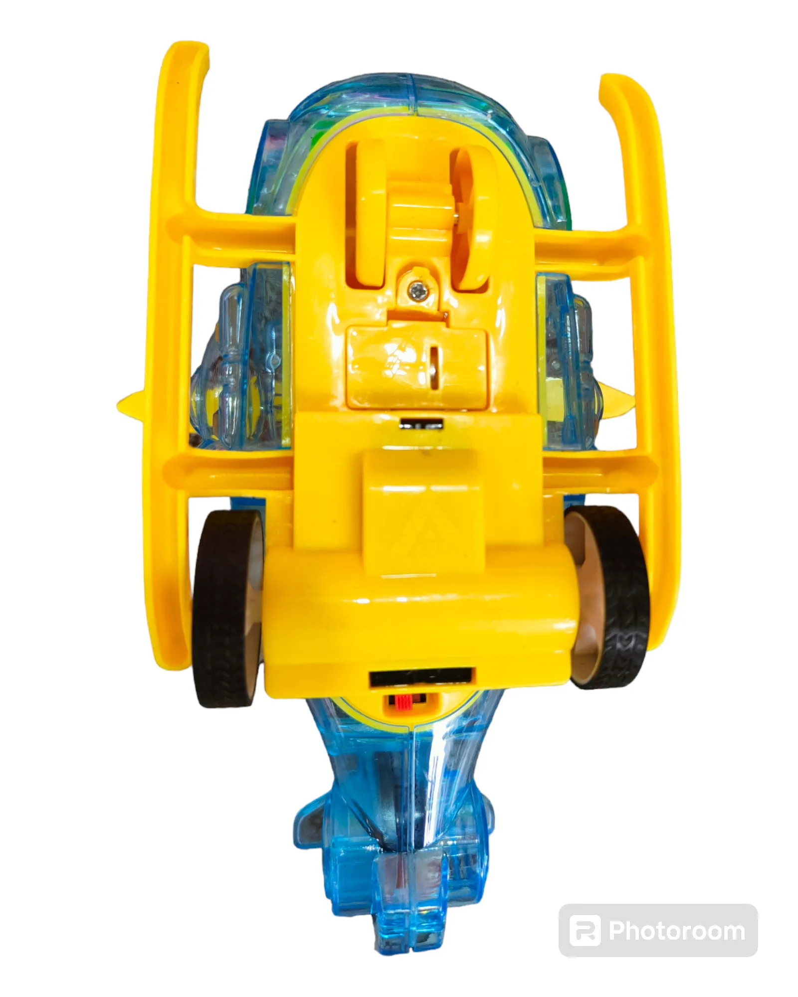 Transparent 3D Helicopter Toy Gear Simulation Mechanical Helicopter Sound and Light Toy for 2 5 Years Boys and Girls 3