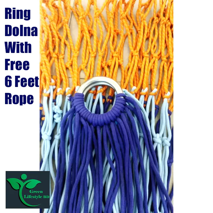 Swing Bed with SS Ring on Both Sides - Dolna/Hammock 2
