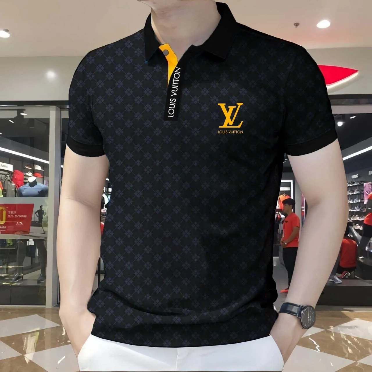 Image of Eco friendly polo t-shirt for male