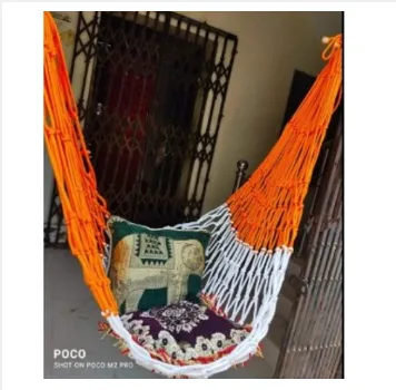 Hand Made Dulna Adult Rope Bed Hanging Dulna Use For All People Large Swing Rope Bed Rattan Dulna Dolna 1