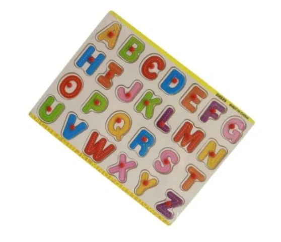 Wooden English Alphabet Puzzle Board – Montessori Educational Toy for Early Learning 4