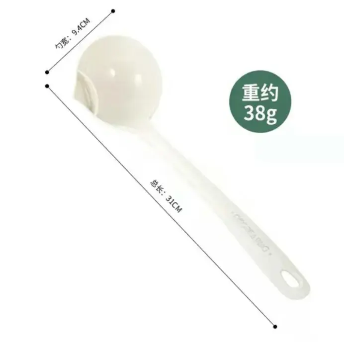 Oil separator spoon (1 pcs) oil filter artifact home drinking soup drain oil degreasing spoon oil  (made in china) 4