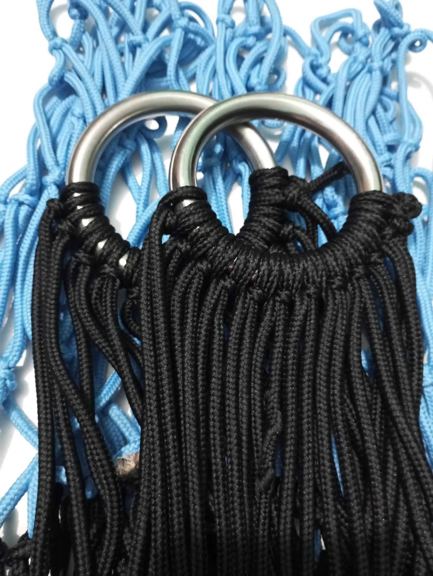 Premium Dolna With SS Rings on both side For All 1Pcs Hand Made Dulna Adult Rope bed Hanging Dulna Use For All People Large Swing Rope bed Rattan Dulna 2