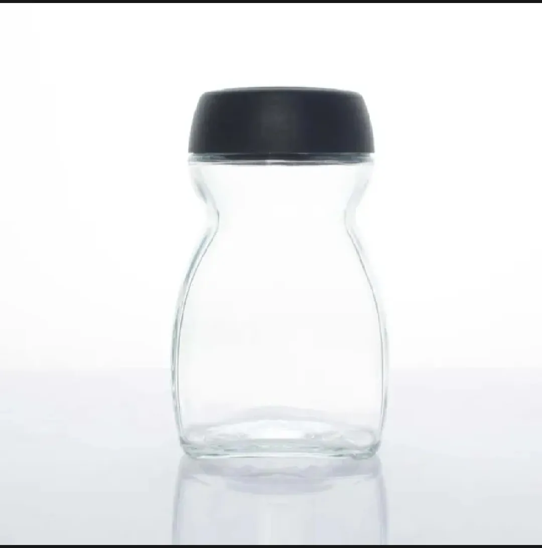 Used nescafe Glassware Food Jar Food Container Jar 6pcs 120ml 4