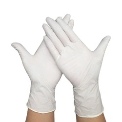 30 pcs rubber hand gloves ( cream colour) for work various purpose like that home, kitchen, garden, workspace etc. 3