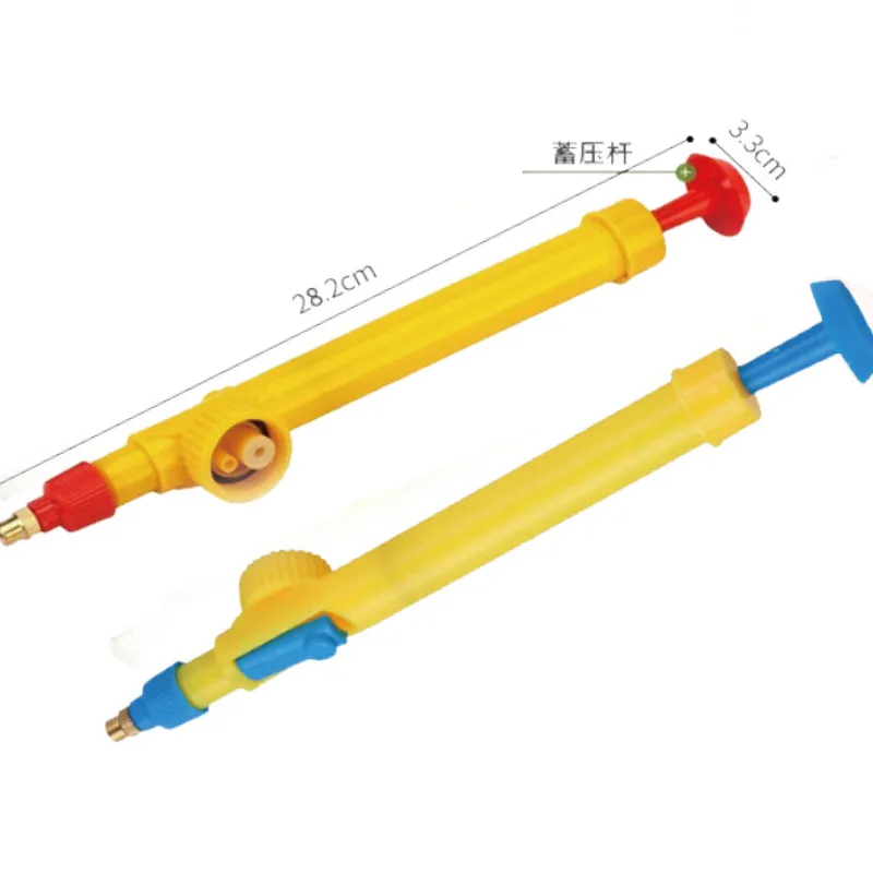 Garden Watering Tool High Pressure Air Pump Manual Sprayer Adjustable Drink Bottle Spray Head Nozzle 5