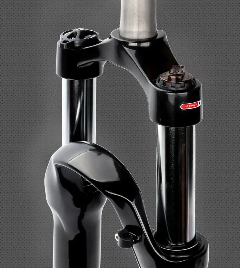 XCM SR Suntour 100mm Fork With SF13 XCM DS MLO Lock Oil Suspension Fork 26 100 mm Bicycle Accessories Black 3