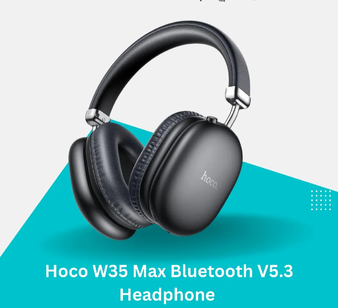 Hoco W35 Max Bluetooth V5.3 Headphone with 90 hours Playtime 6
