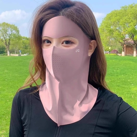 Full Face Sun Protection Mask for Women – UV Protection, Breathable Fabric 5