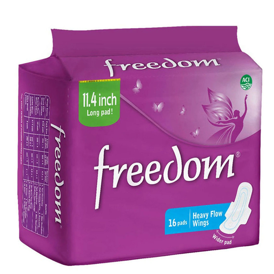 Freedom Heavy Flow wings (16 pads) ACI 3