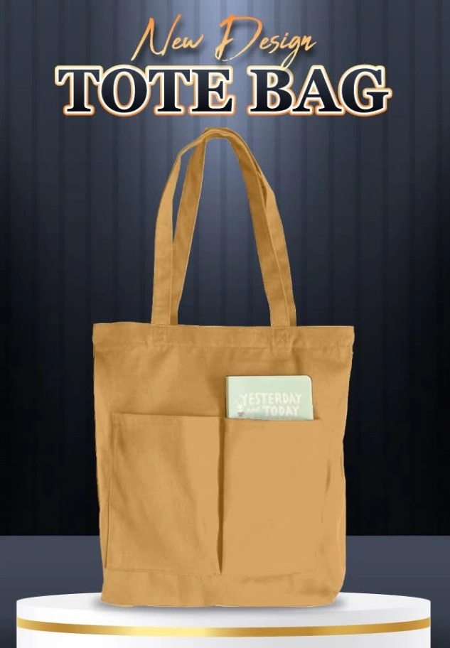 Tote Bag Front Pocket 2
