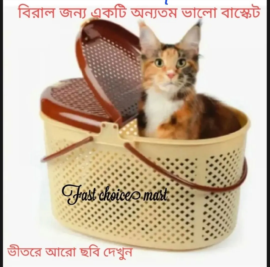 Premium Cat Picnic Basket with Clothes Storage Stylish Durable 1