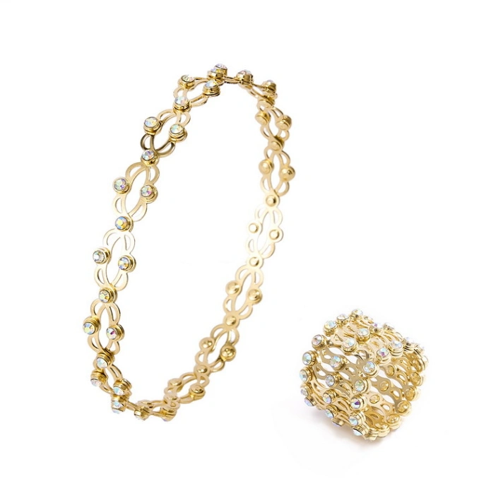 Hot-Selling Magic Dual-Purpose Telescopic Ring Bracelet Deformation Adjustable Ring Douyin Popular Same Style 2