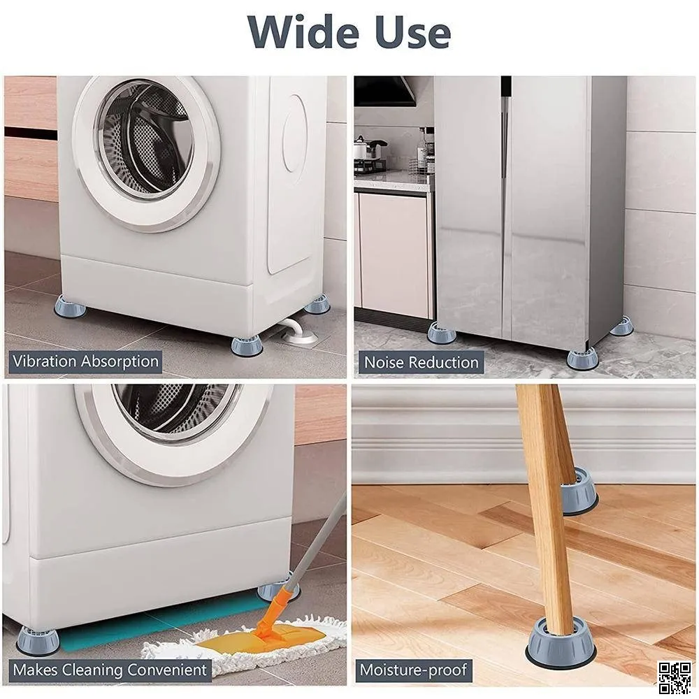 4Pcs Washing Machine Anti Shock Pad 3