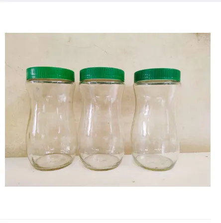 Glassware Food Jar Food Container glass Jar 1000ml 2pcs 2