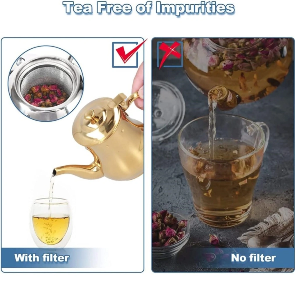 Stainless Steel Oil Strainer Pot Container Jug Storage with filter Cooking Oil Pot 5