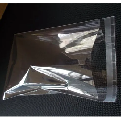 (4 inch x 5inch;) Packaging Material 50 pcs Crystal Cellophane Poly Bag with adhesive, Cellophane poly bag 2