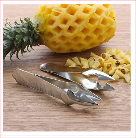 Easy Fruit and Vegetable Peeler Pineapple Eye Remover Cutter Stainless Steel 4