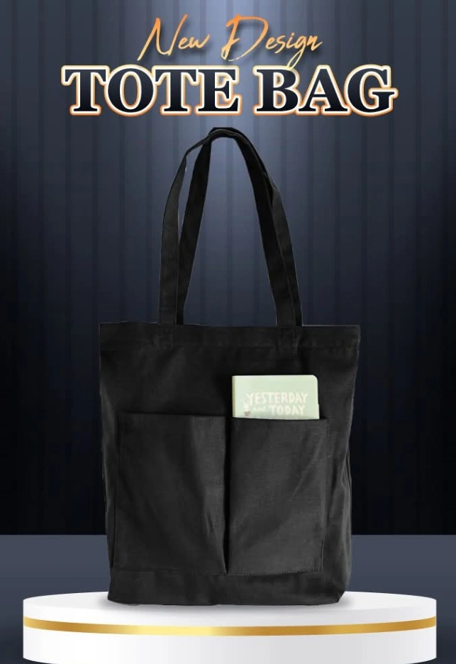 Tote Bag Front Pocket 3