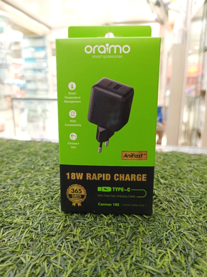 Oraimo Cannon 18S (OCW-S184E+C53) চার্জার 2