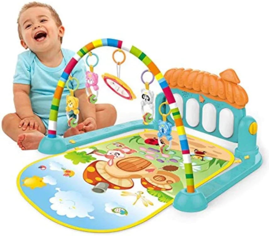 Baby Piano Gym Mat Useful For Fitness Baby Gym Play Mat 3