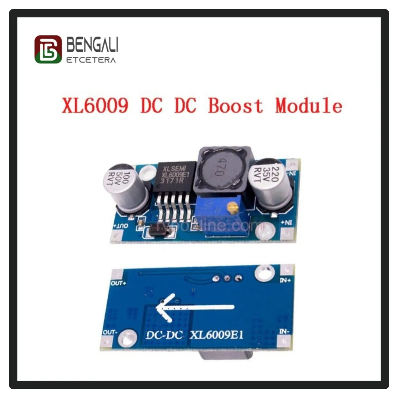 Image of XL6009 Step - Up Voltage Booster Module