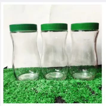 Glassware Food Jar Food Container glass Jar 1000ml 3pcs 3