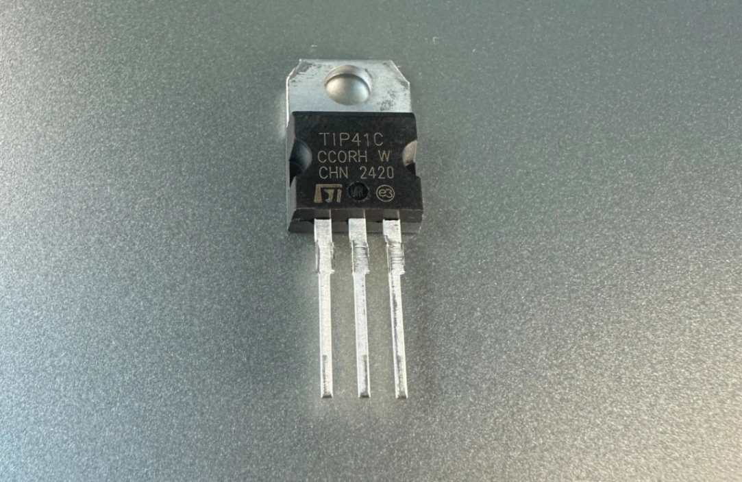 1 pcs A Class TIP41C TIP41 TIP-41 TIP 41 NPN Transistor 100V 6A 65W 3 Pin General Purpose NPN Transistor TO-220 Epitaxial Silicon Power Transistor Electrical Circuitry &amp; Parts 4