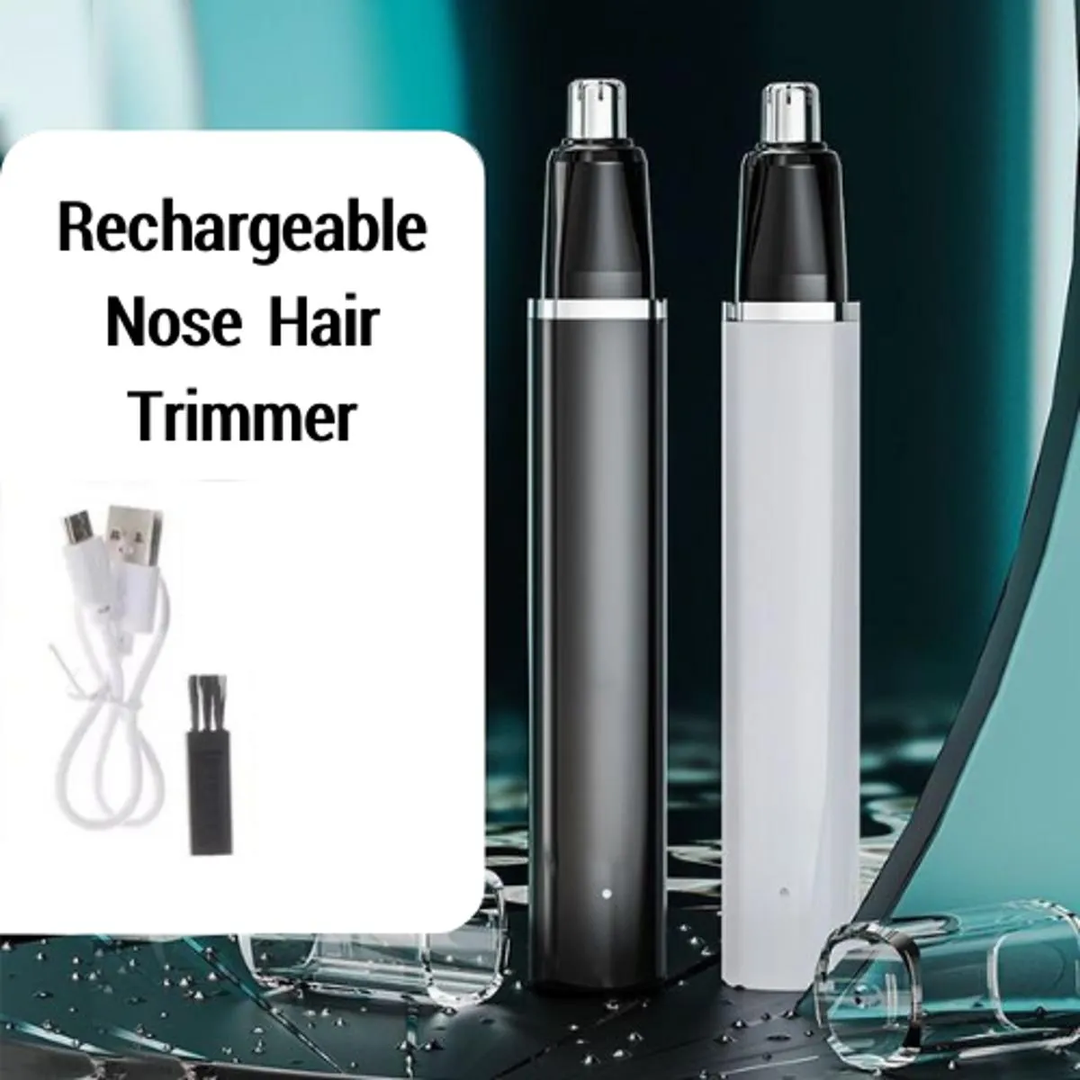 Rechargeable Nose Hair Trimmer Electric Nose Ear Trimmer
