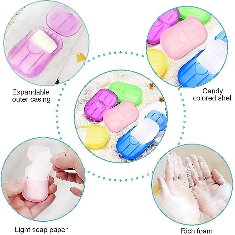 Hand Bath Toiletry Paper Soap Sheets Soap Paper 4