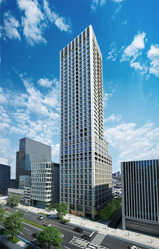 表参道Grid towerのイメージパース
