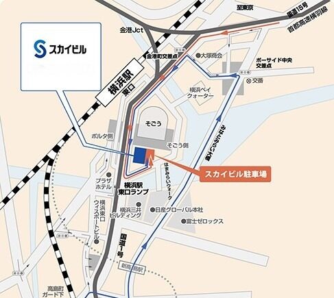 スカイビル　マップ