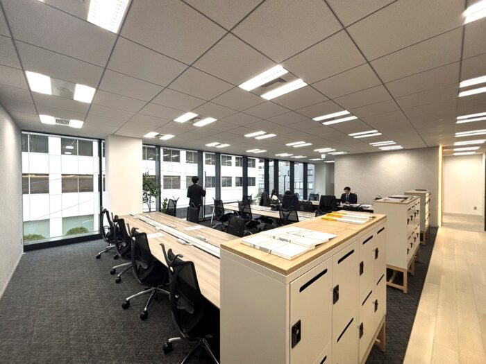 PMO岩本町のオフィスフロア