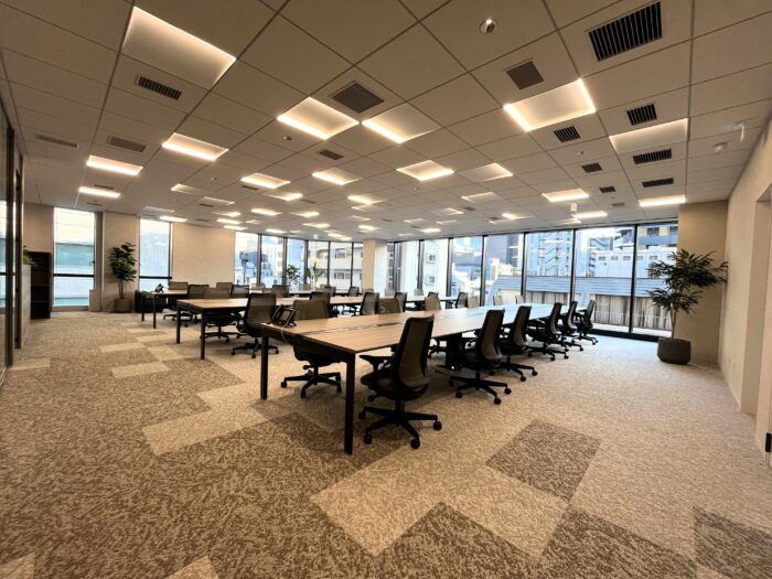 PMO新橋のセットアップオフィス