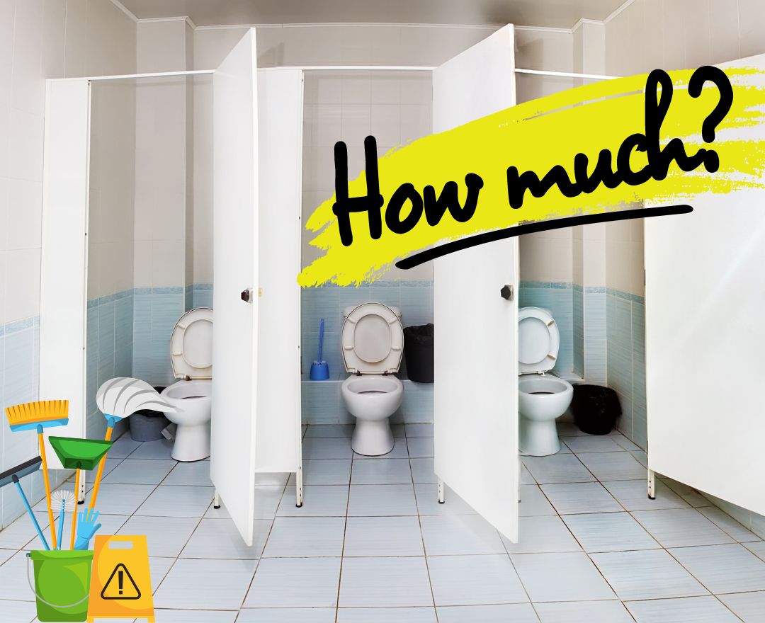 How Much to Charge for Restroom Commercial Cleaning services?