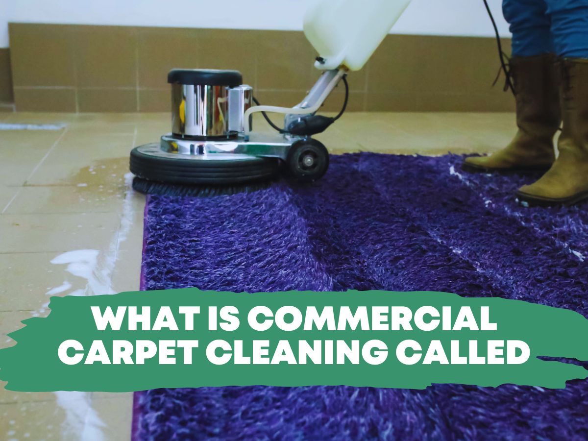 What is Commercial Carpet Cleaning Called
