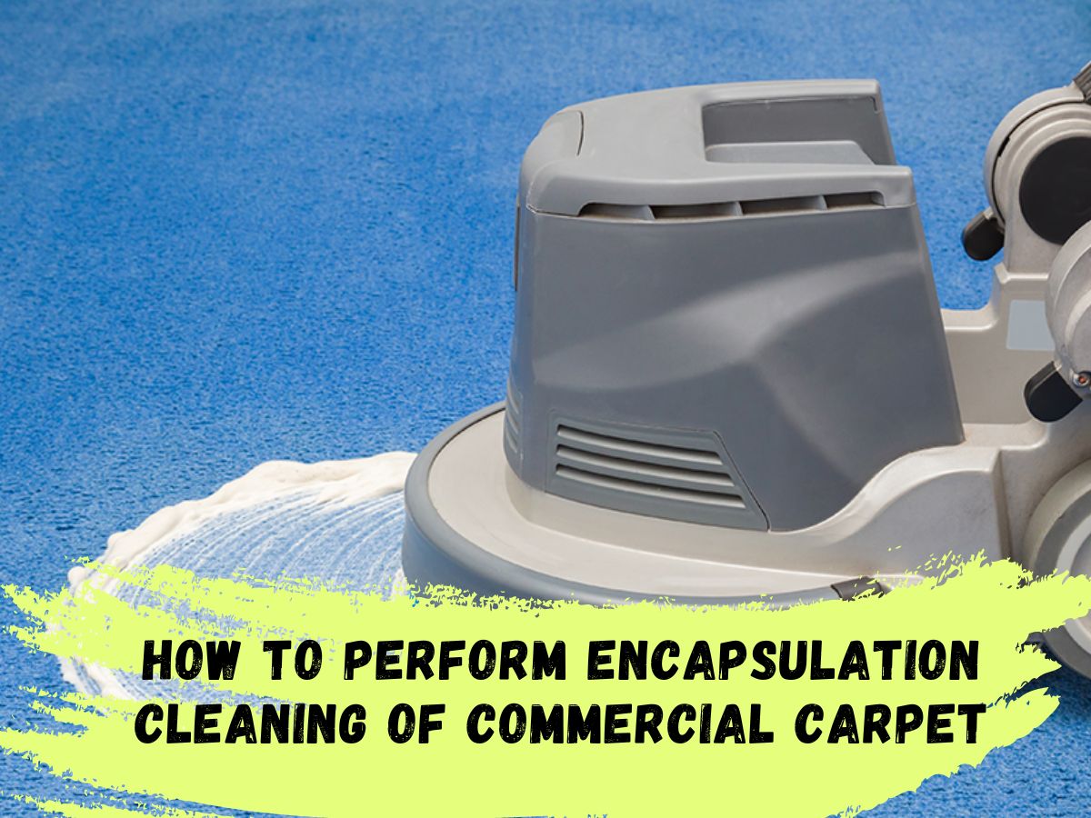 Jon Don How to Perform Encapsulation Cleaning of Commercial Carpet