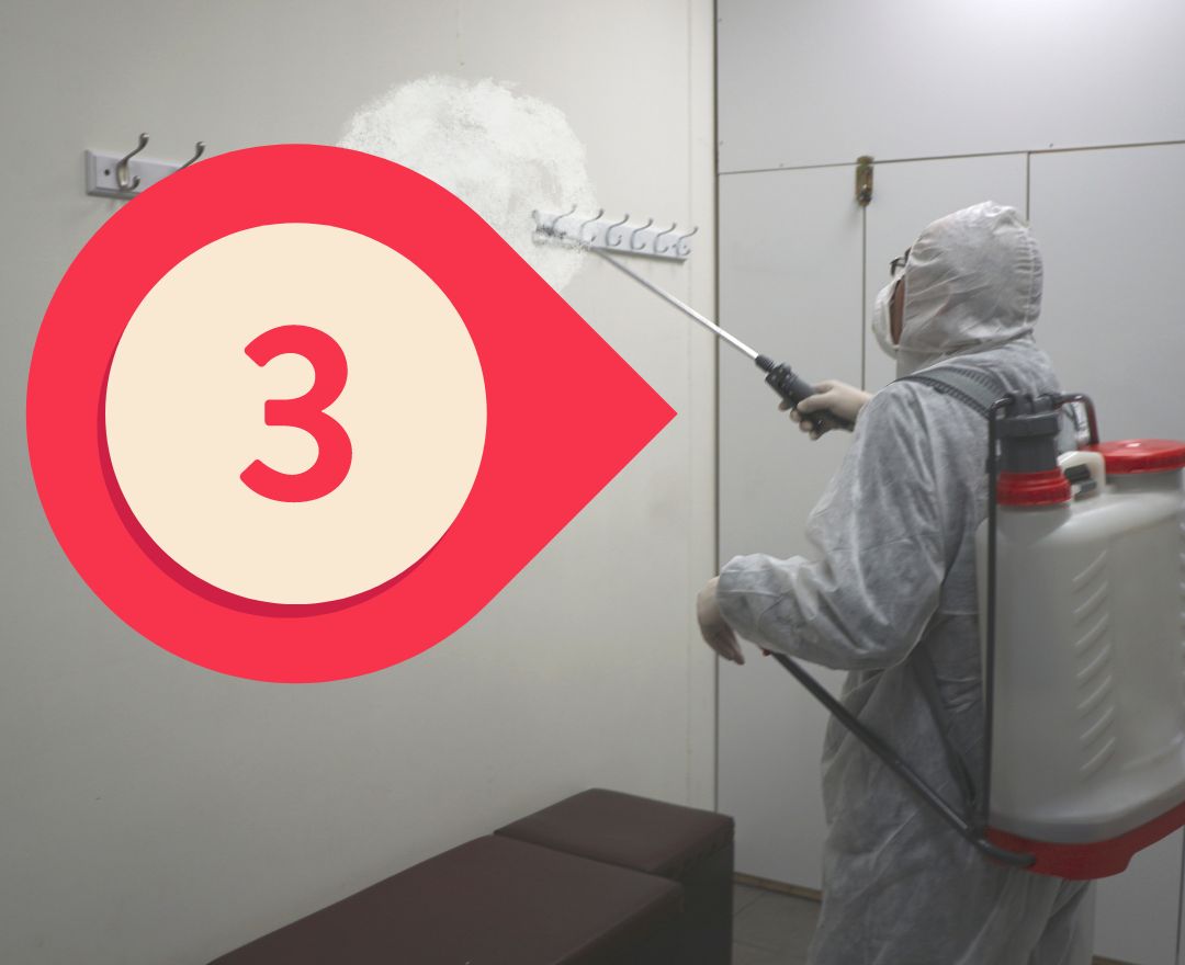 What is The 3 Step Disinfection Process