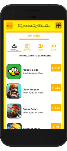 Speedycoin Discover Apps Get Paid - 