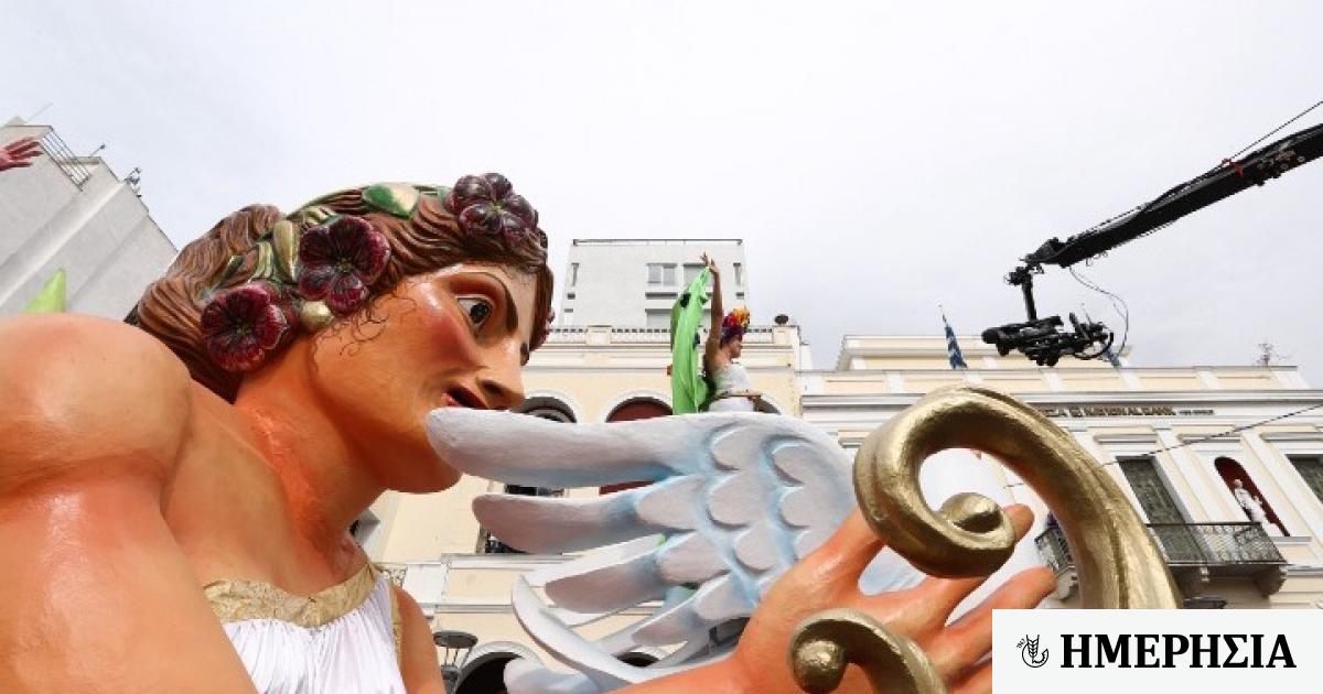 Πάτρα: Φαντασμαγορική η καρναβαλική παρέλαση - Χιλιάδες κόσμου μετέφερε μήνυμα ελπίδας 1 patra fantasmagoriki i karnavaliki parelasi amp 8211 chiliades kosmoy metefere minyma elpidas 63fcf2ff4a34d