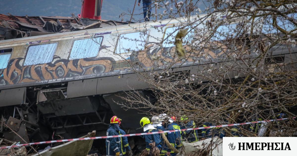 Σύγκρουση τρένων στα Τέμπη: Στους 36 οι νεκροί - Μεγαλώνει η θλιβερή λίστα 1 sygkroysi trenon sta tempi stoys 36 oi nekroi amp 8211 megalonei i thliveri lista 63ff20d7404f4