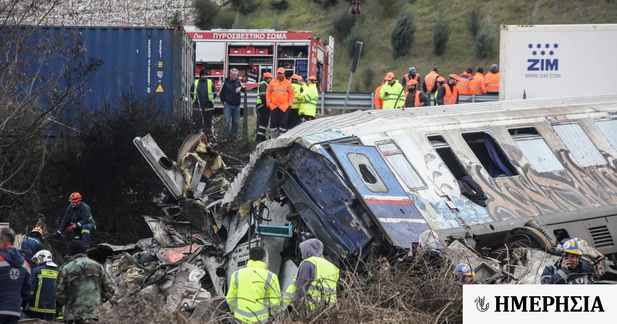 Τραγωδία στα Τέμπη - ΕΛΑΣ: Συνολικά ταυτοποιήθηκαν 56 νεκροί 1 tragodia sta tempi amp 8211 elas synolika taytopoiithikan 56 nekroi 6409bb09b1c7e
