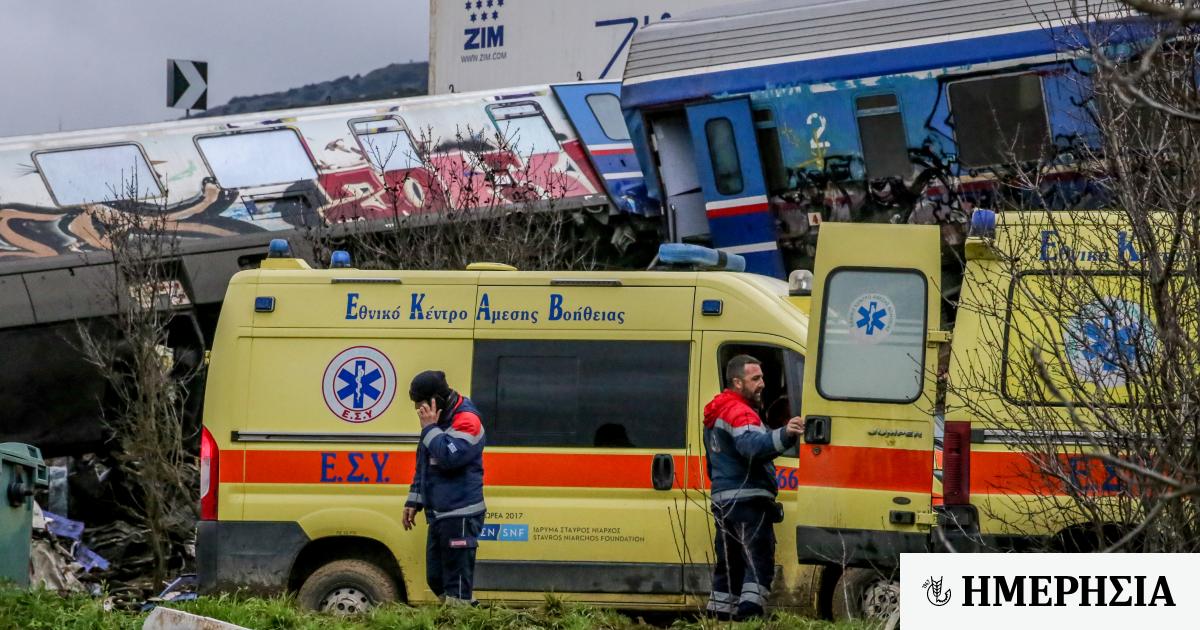 Τραγωδία στα Τέμπη: Ολοκληρώθηκαν οι ταυτοποιήσεις των νεκρών 1 tragodia sta tempi oloklirothikan oi taytopoiiseis ton nekron 6404ea2698310