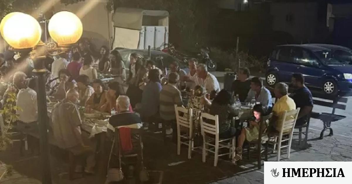 Ρόδος: Ζευγάρι Γερμανών έστησε γλέντι και κέρασε ολόκληρο το χωριό επειδή έσωσαν το σπίτι τους από τις φωτιές 1 rodos zeygari germanon estise glenti kai kerase olokliro to chorio epeidi esosan to spiti toys apo tis foties 65081e63c1f79