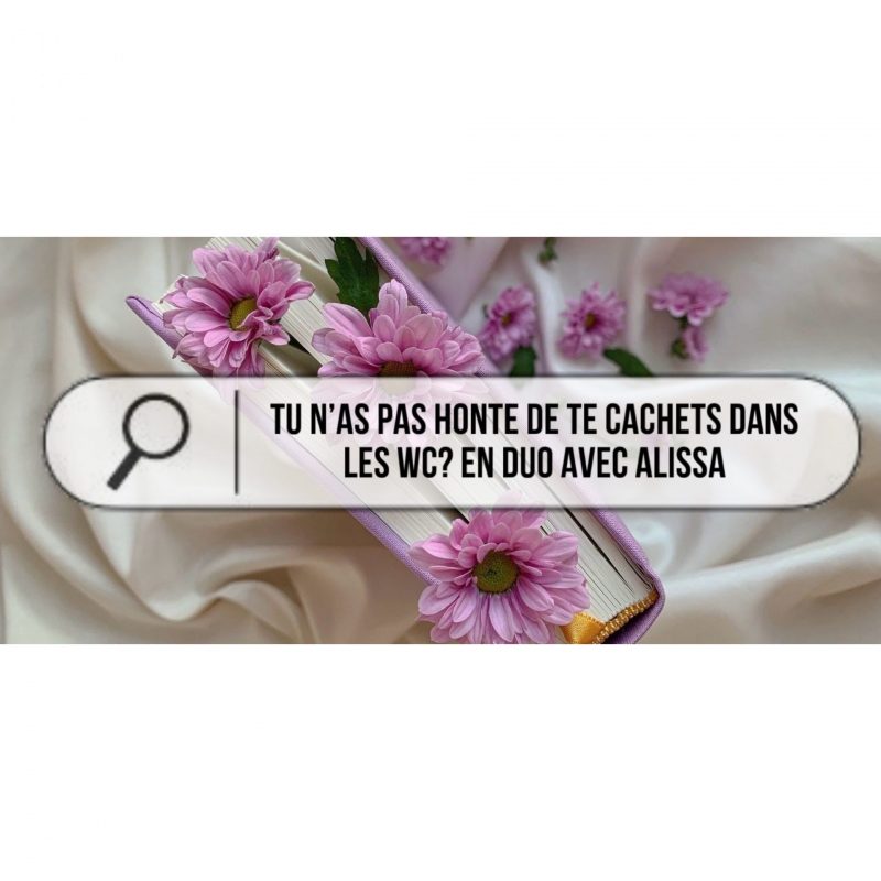 Tu n’as pas honte de te cachets dans les wc?
