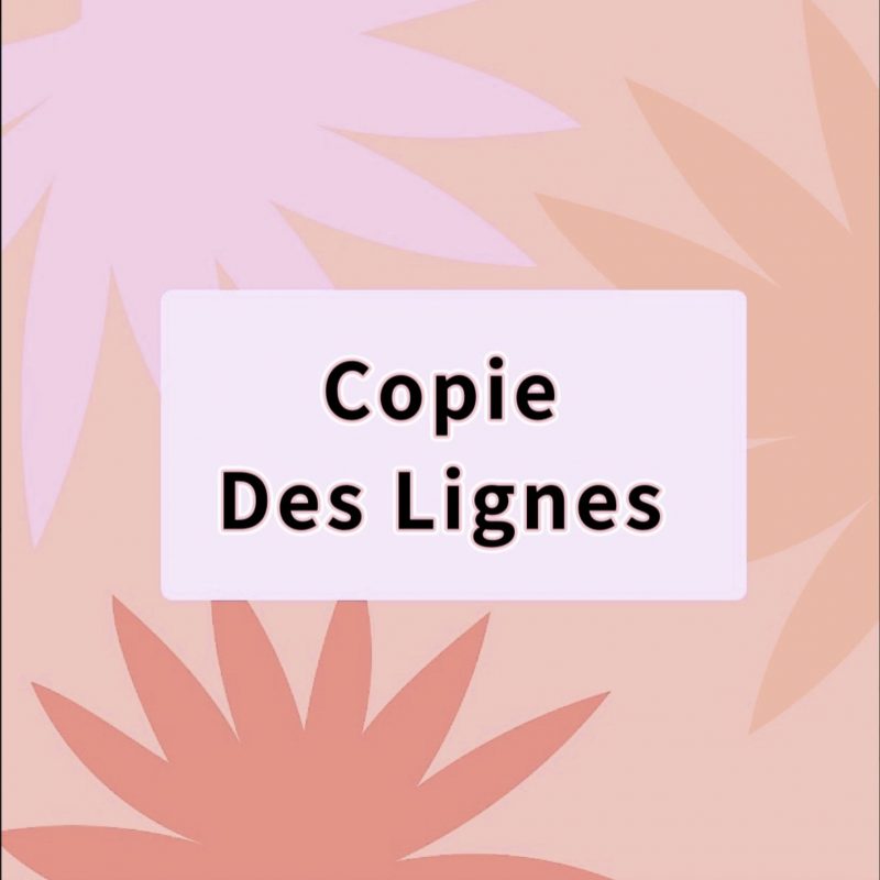 Copie des lignes