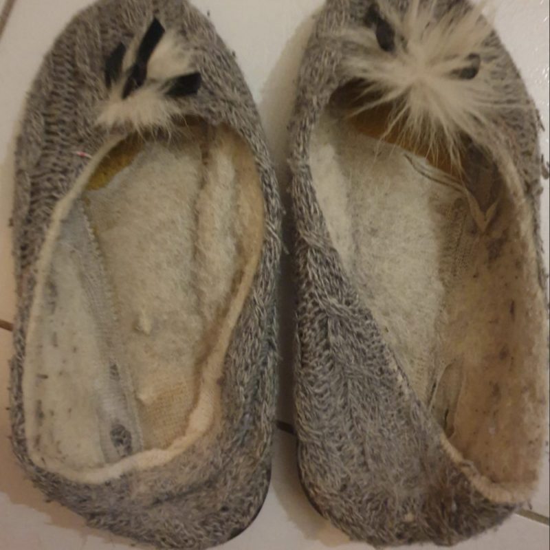 les vieux chaussons puants de la reine