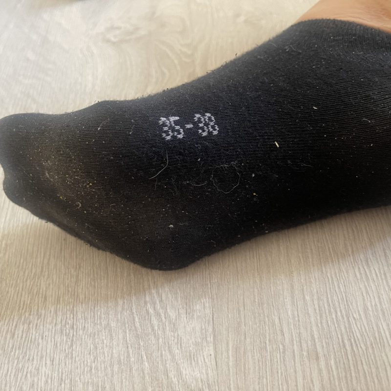 Mes chaussettes sales