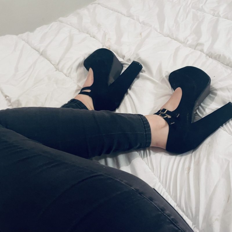 pieds talon haut